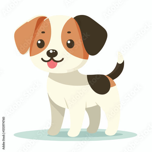 pet, happy, animal, dog, cute, puppy, domestic, adorable, portrait, canine, isolated, breed, looking, purebred, white, sitting, background, doggy, friendly, young, friendship, playful, mammal, pedigre