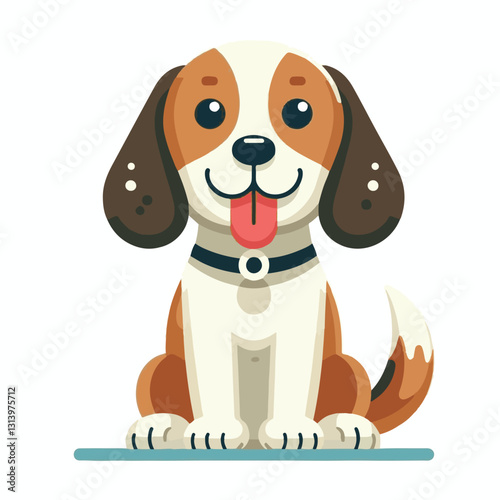 pet, happy, animal, dog, cute, puppy, domestic, adorable, portrait, canine, isolated, breed, looking, purebred, white, sitting, background, doggy, friendly, young, friendship, playful, mammal, pedigre