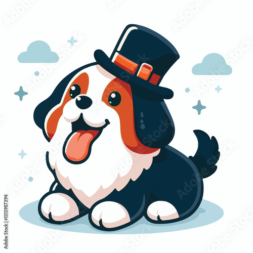 happy, animal, dog, pet, cute, adorable, puppy, domestic, portrait, canine, isolated, breed, purebred, background, sitting, looking, white, playful, doggy, friendly, young, fun, white background, beau