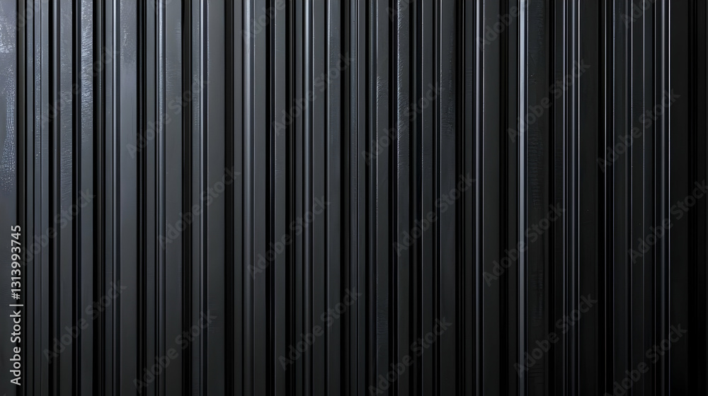 Dark And Moody Black Vertical Lines Background Pattern With Gradient Lighting Effect For Modern Abstract Design Dark And Moody Black Vertical Lines Background Pattern With Gradient Lighting Effect For Modern Abstract Design