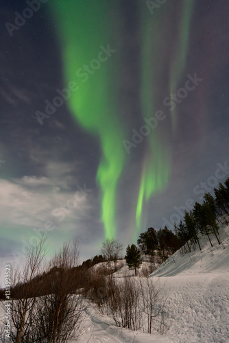Northern Lights In Finnish Lapland - Aurora boreale nella Lapponia Finlandese