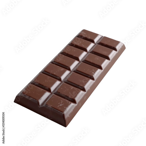 Delicious dark chocolate bar tempting treat sweet indulgence
