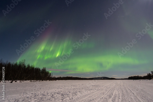 Northern Lights In Finnish Lapland - Aurora boreale nella Lapponia Finlandese
