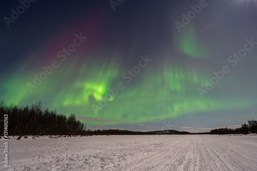 Northern Lights In Finnish Lapland - Aurora boreale nella Lapponia Finlandese