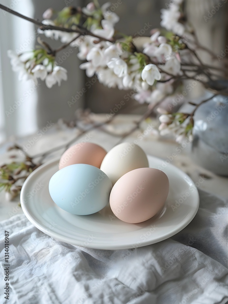 easter eggs and flowers easter eggs and flowers