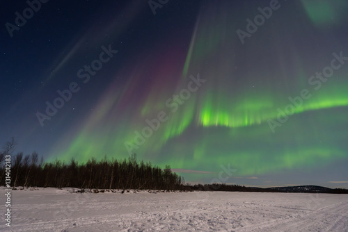 Northern Lights In Finnish Lapland - Aurora boreale nella Lapponia Finlandese