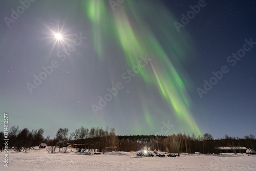Northern Lights In Finnish Lapland - Aurora boreale nella Lapponia Finlandese