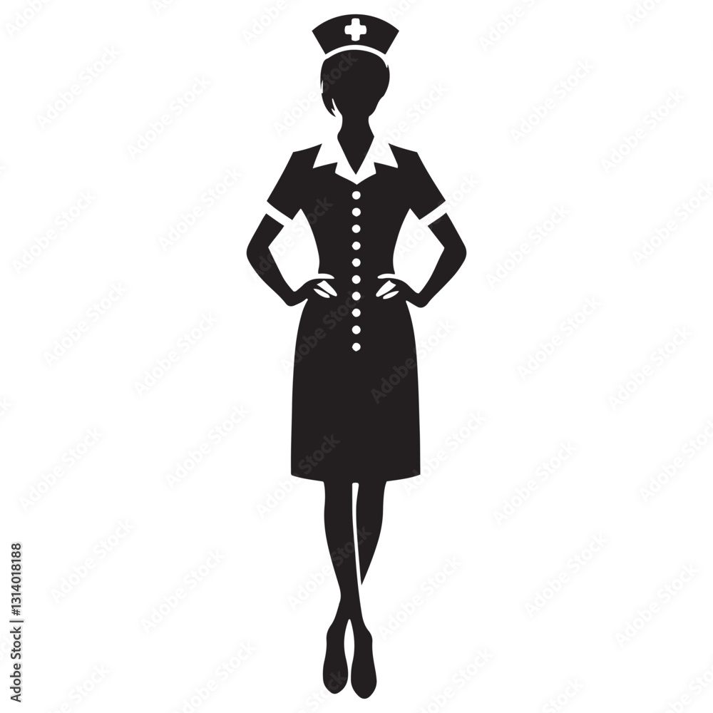 Emergency Response Nurse silhouette, first to the scene - Nurse illustration - Minimalist Nurse vector - Healthcare silhouette
Emergency Response Nurse silhouette, first to the scene - Nurse illustration - Minimalist Nurse vector - Healthcare silhouette