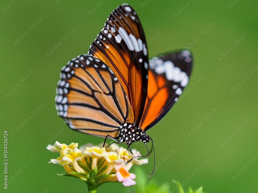 Fototapeta premium monarch butterfly on a flower