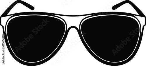 Aviator sunglasses icon