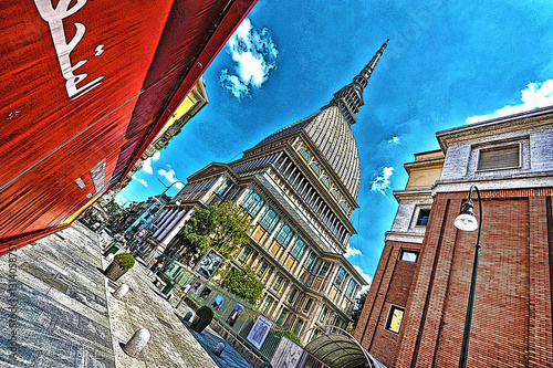 Mole Antonelliana, paesaggio photo