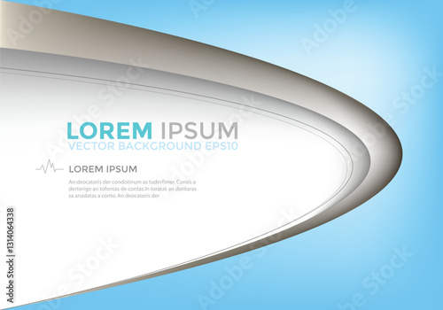 Vector background with spaces for text design