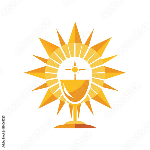 Corpus Christi Concept Vector Illustration