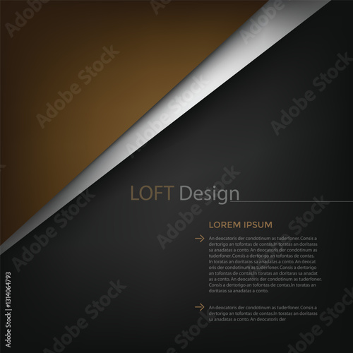 Vector background with spaces for text design