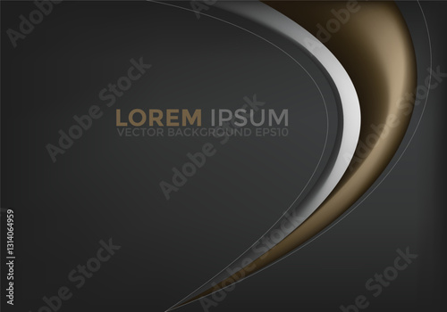 Vector background with spaces for text design