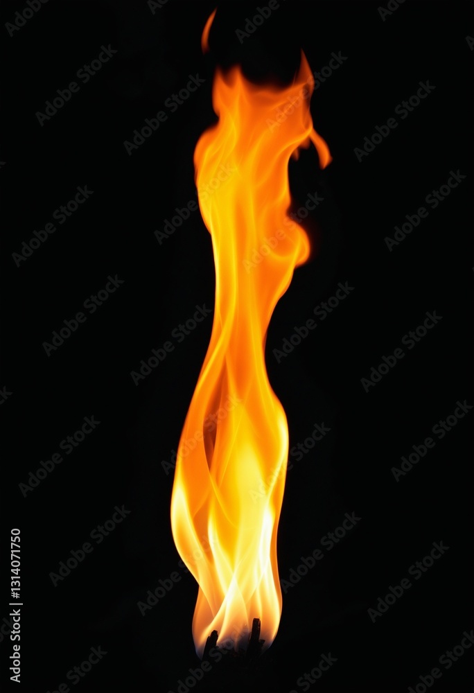 Vibrant Blaze Illustration Vibrant Blaze Illustration