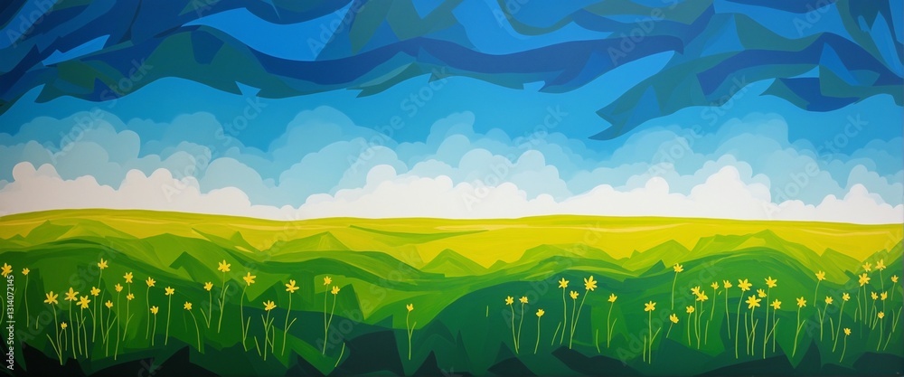 Fototapeta premium Ideal Wallpaper Design for Artistic Spaces
