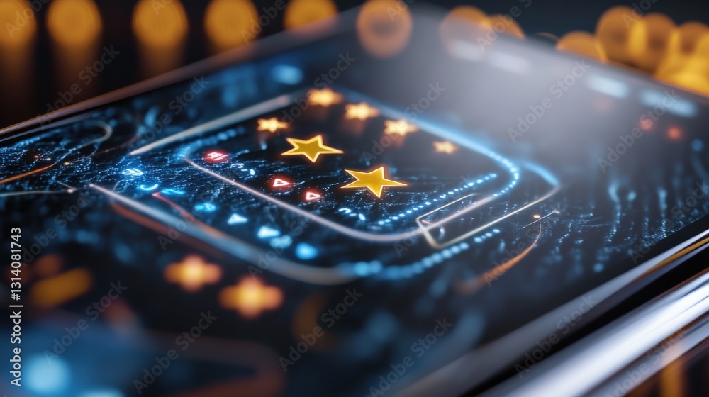 User interaction and feedback process digital device technology modern workspace close-up view user experience enhancement User interaction and feedback process digital device technology modern workspace close-up view user experience enhancement