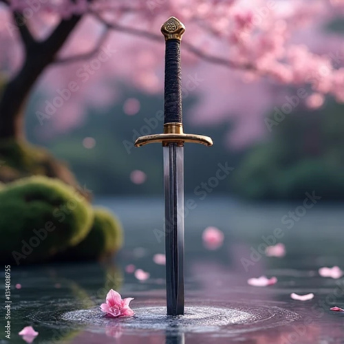 close up of a sword