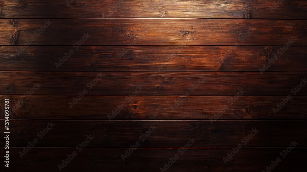 Naklejka premium Dark Wooden Plank Background