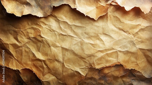 vintage crumpled paper texture with brown grunge design background,cartoon illustration style