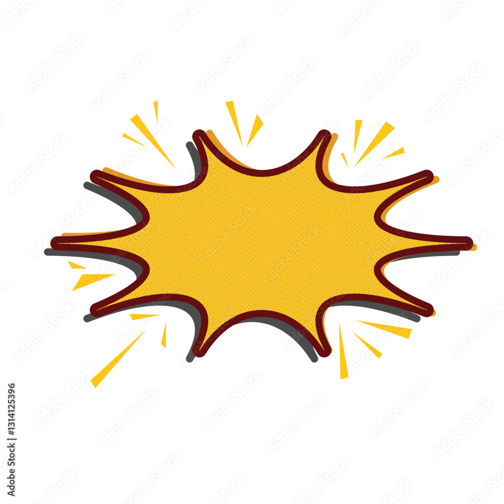 Sunburst Comic Cartoon Vector Element Simple Sunburst Comic Cartoon Vector Element Simple