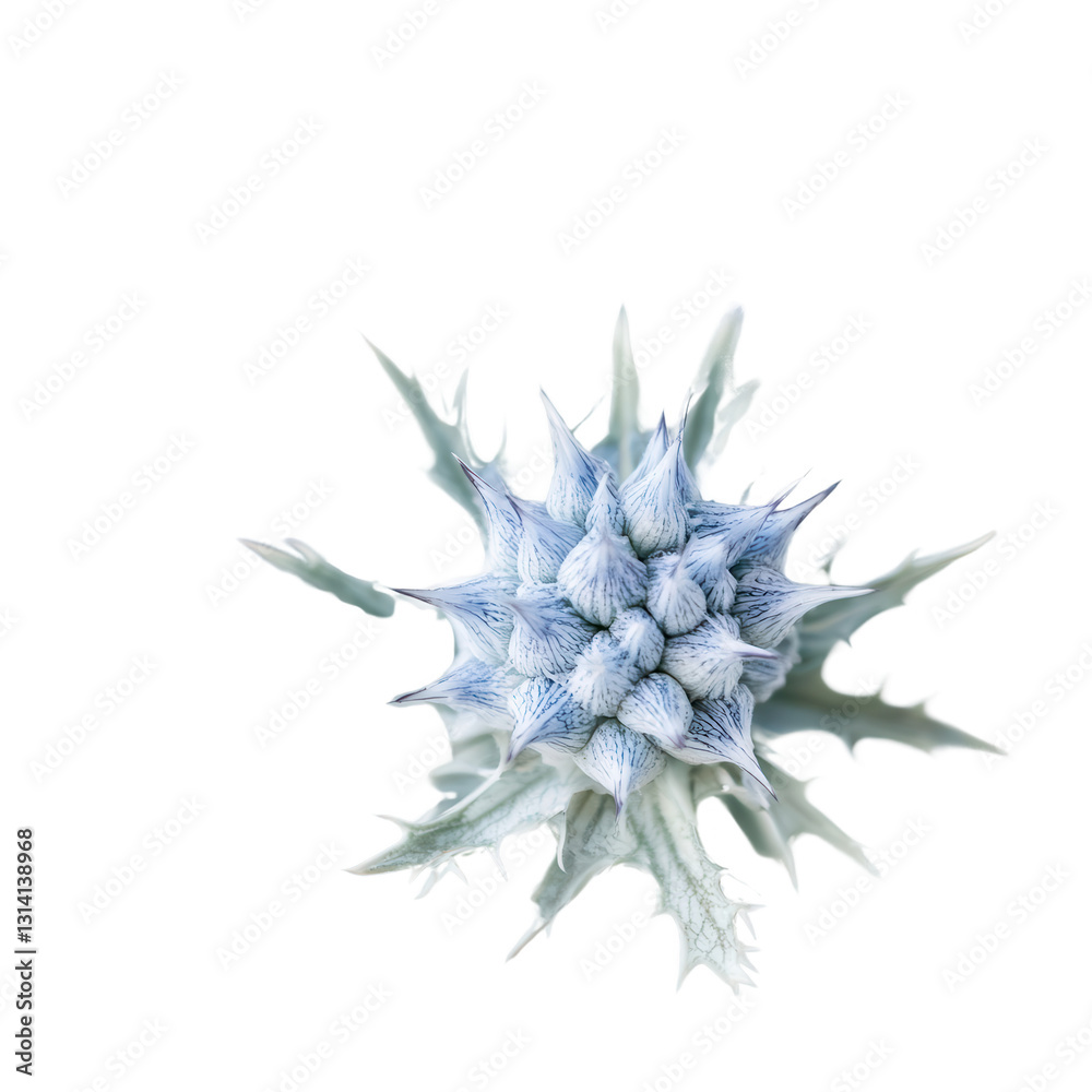 Architectural Thistle: The close-up perspective of a architectural thistle showcases its unique and striking beauty, capturing intricate textures. Architectural Thistle: The close-up perspective of a architectural thistle showcases its unique and striking beauty, capturing intricate textures.