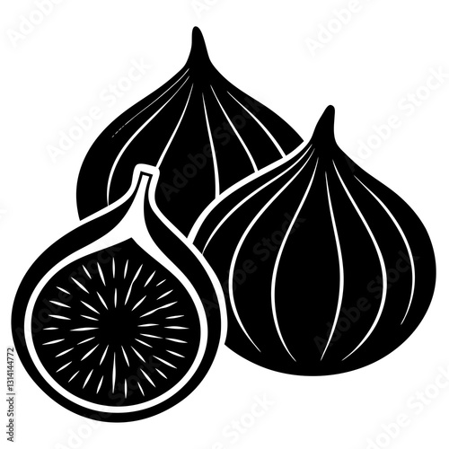 vector illustration of an Fig