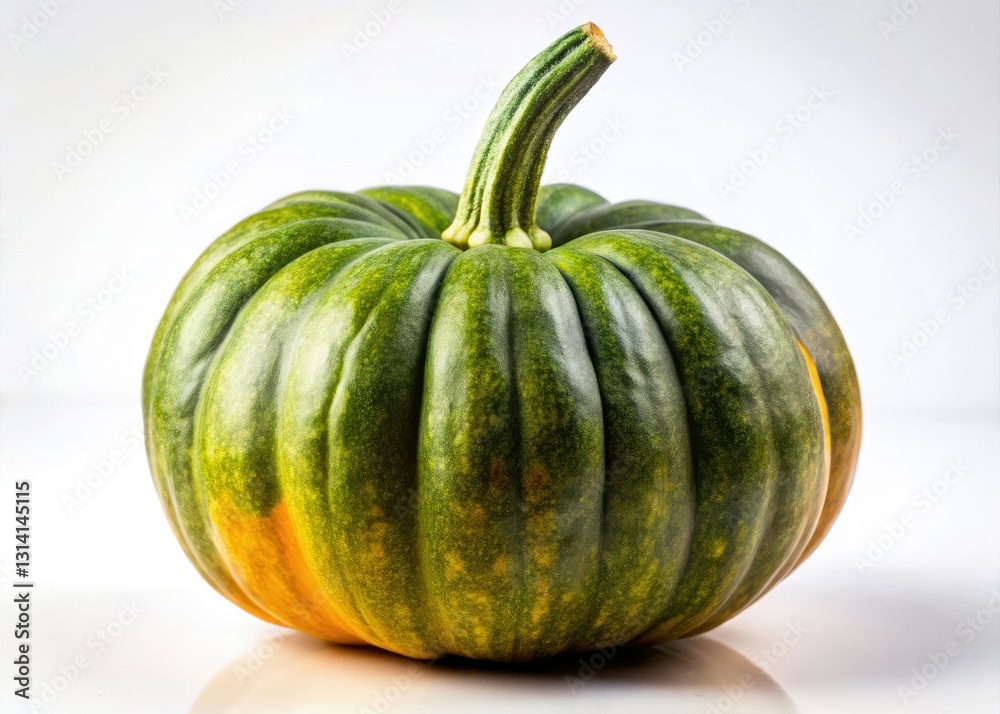 Ripe green pumpkin and butternut squash, autumn harvest bounty. Perfect for Thanksgiving or Halloween. Ripe green pumpkin and butternut squash, autumn harvest bounty. Perfect for Thanksgiving or Halloween.