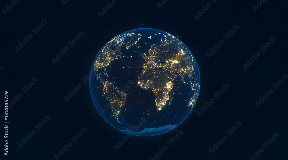 digital globe, Communication technology with global internet network connected in Europe. Telecommunication and data transfer european connection links. IoT, finance, business, blockchain, security. digital globe, Communication technology with global internet network connected in Europe. Telecommunication and data transfer european connection links. IoT, finance, business, blockchain, security.
