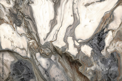 Swirling marble texture with earthy tones. Neural network AI generated photo