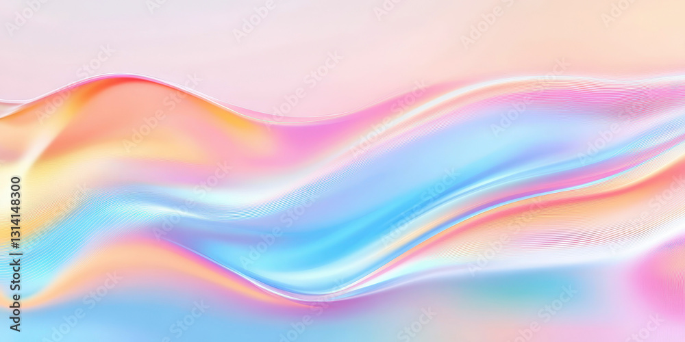 Abstract pastel wavy background with vibrant gradient and soft textures Abstract pastel wavy background with vibrant gradient and soft textures