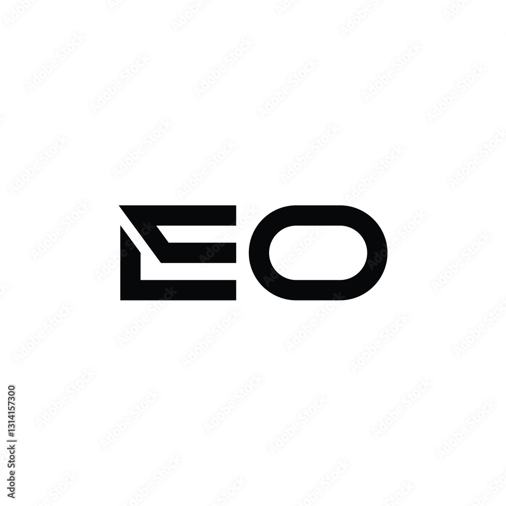 EO monogram logo design letter text name symbol monochrome logotype alphabet character simple logo EO monogram logo design letter text name symbol monochrome logotype alphabet character simple logo