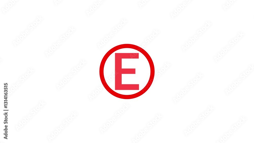 E red question mark E red question mark