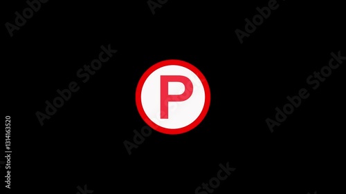 No parking aerie icon