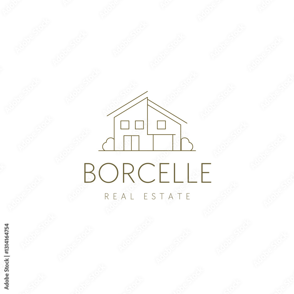 Elegant and Professional Real Estate Logo Design - Capturing Identity with Unique Style and Visual Appeal for Modern Branding Solutions Elegant and Professional Real Estate Logo Design - Capturing Identity with Unique Style and Visual Appeal for Modern Branding Solutions