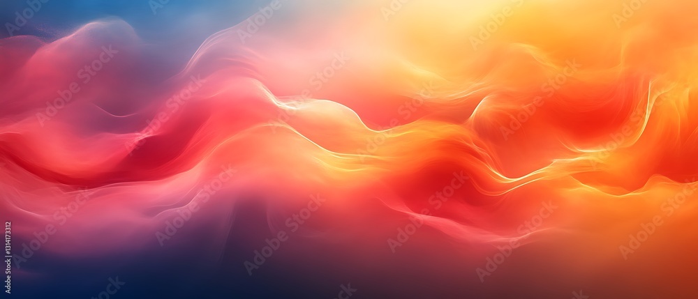 Abstract colorful wavy background. (3) Abstract colorful wavy background. (3)