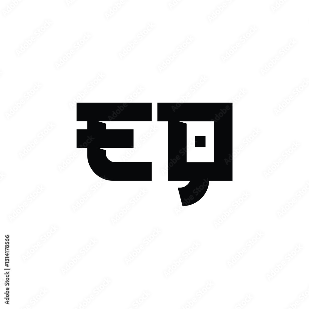 EQ monogram logo design letter text name symbol monochrome logotype alphabet character simple logo EQ monogram logo design letter text name symbol monochrome logotype alphabet character simple logo