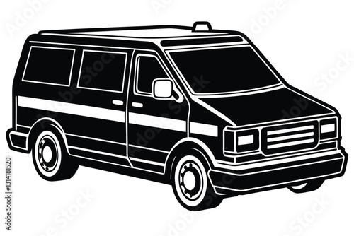 Ambulance Silhouette Vector