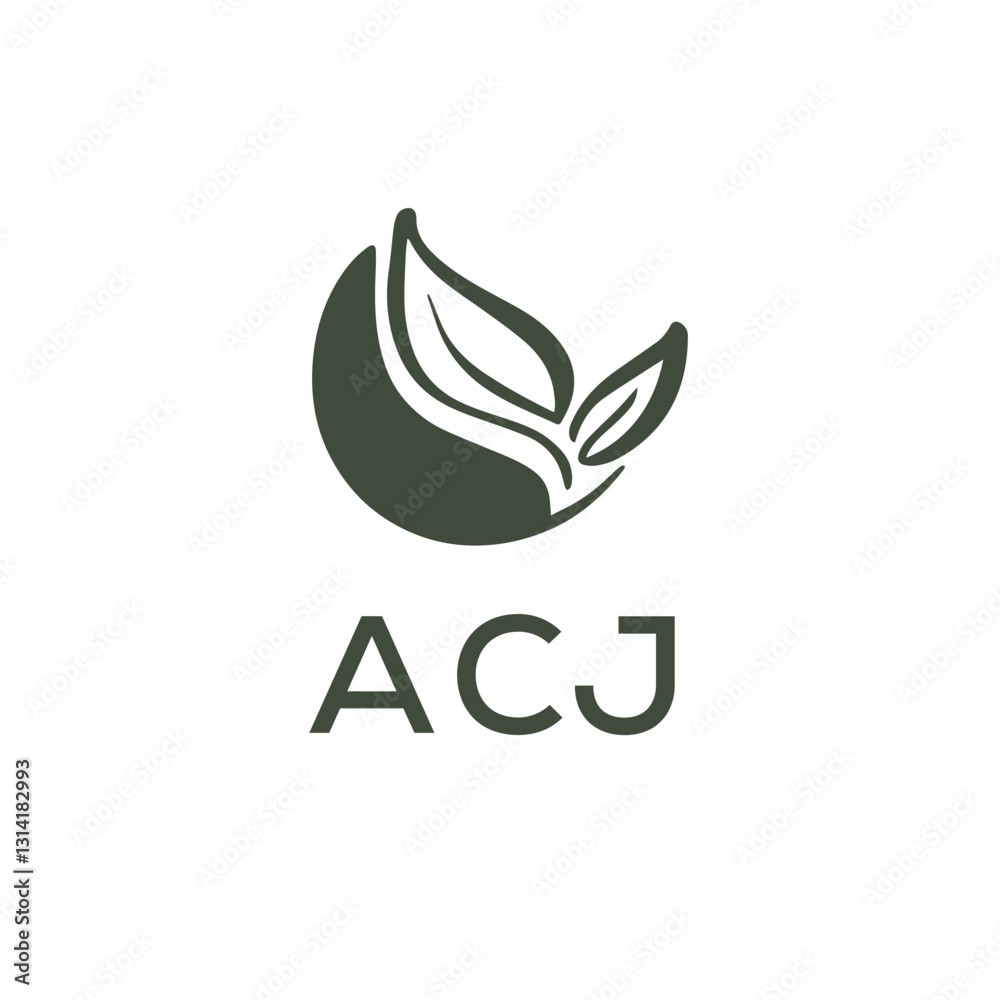 Fototapeta premium ACJ LOGO DESIGN VECTOR TEMPLATE