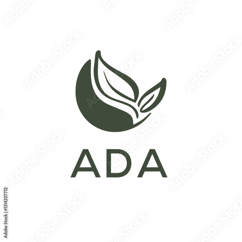 ADA LOGO DESIGN VECTOR TEMPLATE