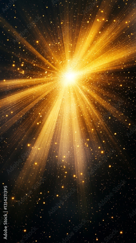 Golden Light Burst: Shimmering Radiance and Elegant Sparkle for Festive Celebrations and Magical Fantasy, a Texture of Light and Dark Design Elements Golden Light Burst: Shimmering Radiance and Elegant Sparkle for Festive Celebrations and Magical Fantasy, a Texture of Light and Dark Design Elements