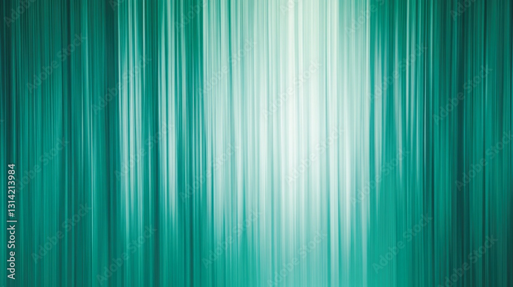 Abstract teal vertical lines creating a gradient light effect Abstract teal vertical lines creating a gradient light effect