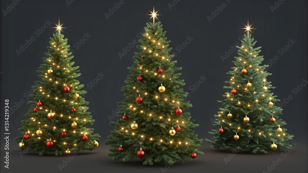 decorated christmas tree decorated christmas tree