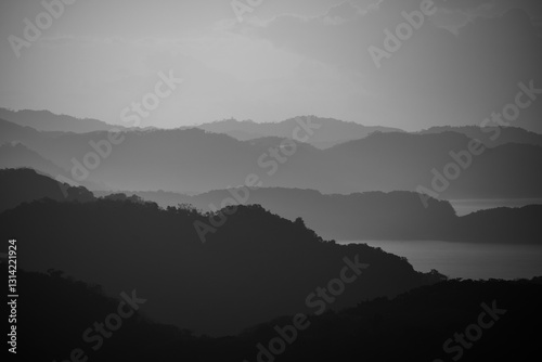 fog in the mountains