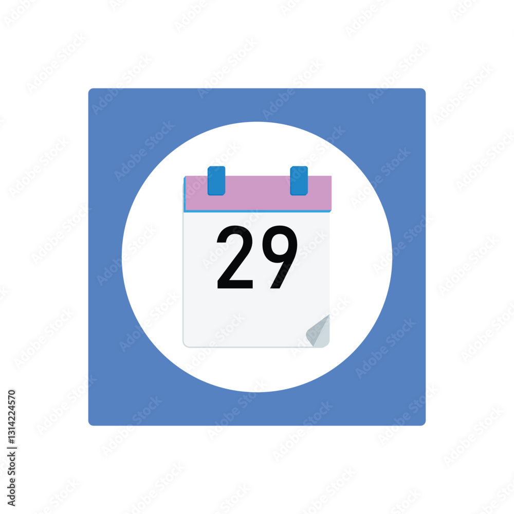 Fototapeta premium vector calendar 