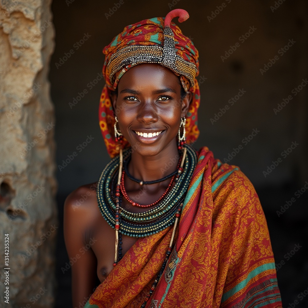 Fototapeta premium Beautiful woman in traditional costume