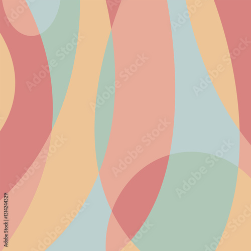 Wallpaper Mural Abstract background with hand drawn doodle lines art. Torontodigital.ca