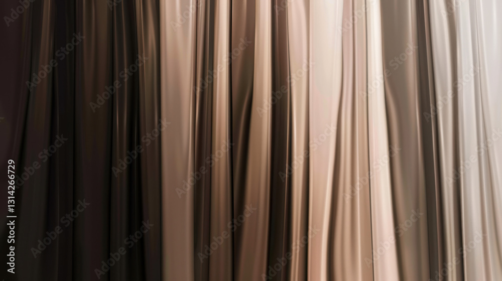 Fototapeta premium pastel brown sepia beige silk background
