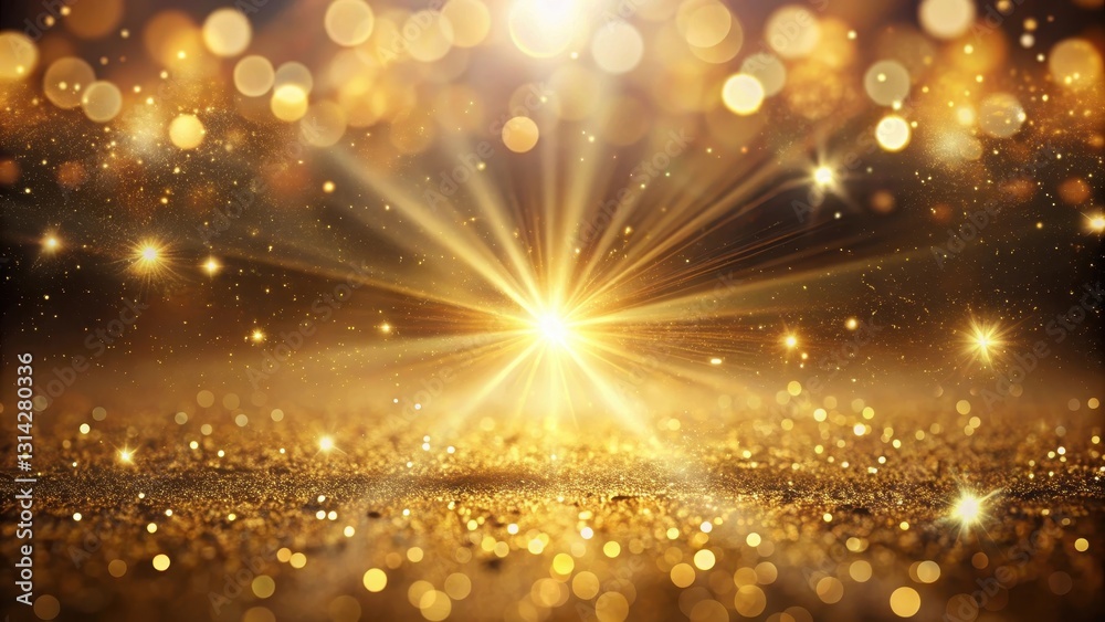Luxurious gold glitter abstract background with shimmering light rays and vintage bokeh effects , sophisticated style , shimmering light Luxurious gold glitter abstract background with shimmering light rays and vintage bokeh effects , sophisticated style , shimmering light